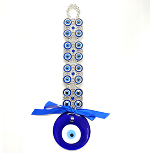Turkish Evil Eye Wall Hanging for Home Decoration, Nazar Battu for Office & Living Room Wall Decor