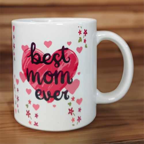 Best Mom Ever Mug Printed Mug for Mom Ceramic Mugs for Coffee and Tea Cups
